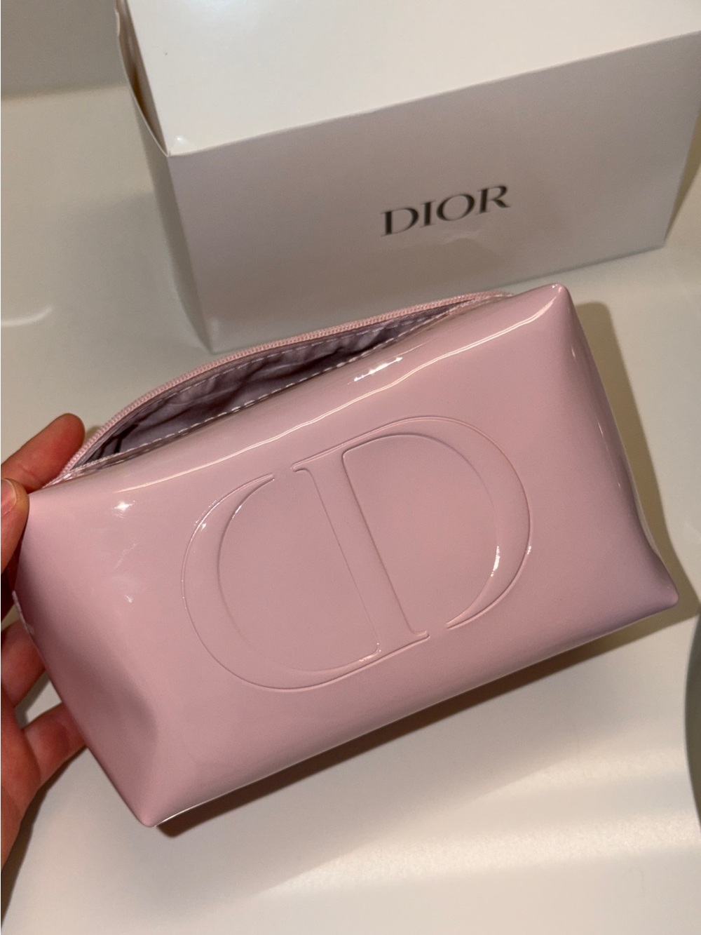 Dior Blush Pink Cosmetic Case